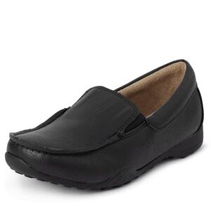 The Children’s Place Boys Slip On Dress Shoes Size 6 Black